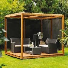 Pergola En Bois Cubik 2 50 X 2 50 M Sans Les Panneaux Outdoor Pergola Modern Pergola Modern Pergola Designs
