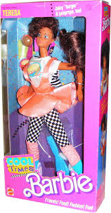 1988 Cool Times Teresa Doll 2 3218 Barbie Cool Stuff Dolls