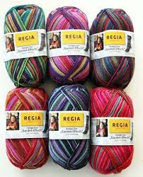 Getting Stitched On The Farm Kristin S Garden Effects Sock Yarn New From Regia Sock Yarn Yarn Knitting Yarn