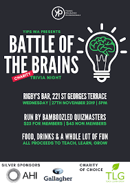 Originating in the u.k., the idea of trivia night, also call. Yips Wa Presents Battle Of The Brains Charity Trivia Night 2019 Yips Aus Nz