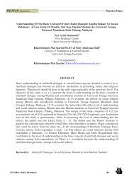 Find universiti tenaga nasional information contact fees scholarships for international students to study in malaysia. Pdf Understanding Of The Basic Concept Of Inter Faith Dialogue And Its Impact To Social Relations A Case Study Of Muslim And Non Muslim Students In Universiti Tenaga Nasional Muadzam
