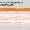 Pengertian keracunan makanan, kesadaran tentang keamanan bahan makanan, dan kebersihan lingkungan dapur di masyarakat menentukan tingkat risiko keracunan makanan. 1