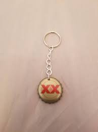 Dos Equis Keyring Etsy Keyrings Beer Caps Key Rings