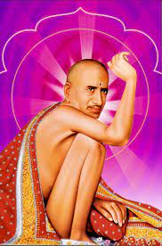 Tons of awesome gajanan maharaj wallpapers to download for free. Anil Creation Synthetic Wood Shree Gajanan Maharaj Photo Print Uv Coated Frames 13 6x19 6 Inch Amazon In Home Kitchen