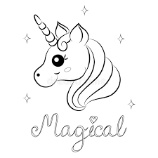 There are tons of great resources for free printable color pages online. Netter Karikatur Vektor Unicorn Coloring Page Vektor Abbildung Illustration Von Farbton Aufkleber 106989338