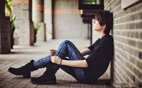 Image result for sad alone boys dp