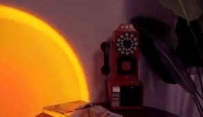 You're not going out anymore. Sunset Lamp Lighterior Uk