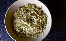 Spaghetti With Lemon And Olive Oil Lemon Pasta Recipes Lemon Spaghetti