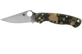 Spyderco Paramilitary 2 Camo G10 2 | Advantageously shopping at  Knivesandtools.com