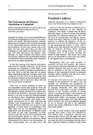 The Environment And Disease Association Or Causation Abstract Europe Pmc