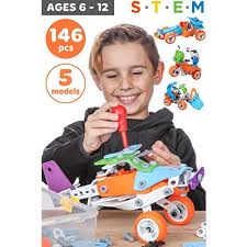 Encourage imaginative play with kits, puzzles, books, and enriching toys that spur creativity and exploration. Toy Pal Stem Toys For 7 Year Olds Boys Educational Kids Building Age 6 8 Best Gifts 9 10 Old 146 Pc Engineering Kit Boy Educational Toys Planet