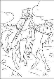 Cowboys Und Indianer Malvorlagen Ausmalbilder