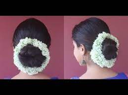 Juda Hairstyle With Jasmine Garland Hairstyle Tutorial Beautybook Youtube Hair Tutorial Cute Everyday Hairstyles Lustrous Hair
