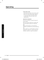 Press and hold the ice maker off button for 3 seconds to turn on control lock. Can T Unlock Front Panel No Ice No Water Samsung Rs25j500dbc Support