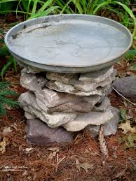 Stone Bird Bath Bowl Only Diy Bird Bath Diy Project Stacked Stone Bird Baths Our Fairfield Home Garden Diy Bird Bath Stone Bird Baths Bird Bath