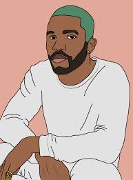 Frank Ocean Pink White Theeseee Colors Yesss Ocean Drawing Ocean Art Album Cover Art