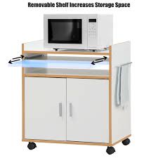 costway rolling kitchen trolley