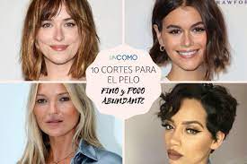 Estos son los cortes de cabello que seran tendencia en 2020. 10 Cortes De Pelo Para El Pelo Fino Y Poco Abundante