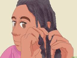 عمل ضفائر للشعر الأفريقي Wikihow