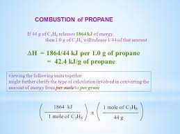 Combustion Of Propane 1 What Does The Reaction Involve Reactants And Products Reaction Needs To Be Balanced Ppt Download