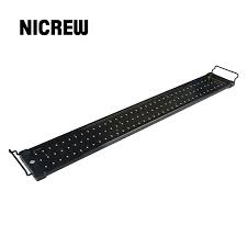 The type of light you get for your aquarium is important to make sure that you simply adjust it and fit it correctly in the allocated space. Nicrew 53 150cm Aquarium Led Lighting Fish Tank Light Lamp With Extendable Brackets 90 White And 18 Blue Leds Fits For Aquarium Fish Tank Light Aquarium Aquariumfish Aquarium Led Aliexpress