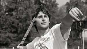 Czech javelin thrower who won three olympic gold medals and set the world record for javelin in 1996, with 98.48 meters. Jan Zelezny His Results Bible Javelin Throw Magazine Online