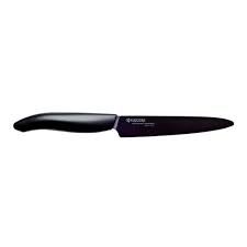 If you have ever wondered how to sharpen ceramic knives, you are not alone. Kyocera Ceramic Knife 5 Micro Serrated Knife Black Walmart Com Walmart Com