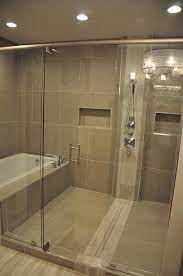 Who Said You Couldn T Put A Tub In The Same Area As Your Shower Shower Tub Custom Shower Shower Tile