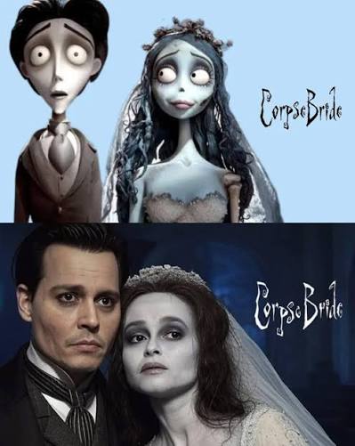 Live Action Corpse Bride Directed by Tim Burton Starring Johnny Depp and  Helena Bonham Carter