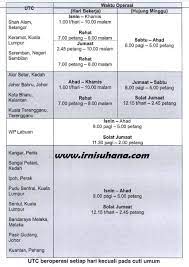 Utc beroperasi selama 7 hari seminggu kecuali pada cuti umum persekutuan/negeri. Utc Ipoh Perak Waktu Operasi