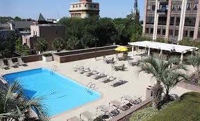 Pool View Hilton Savannah Desoto Georgia Savannah Chat Rooftop Pool Pool