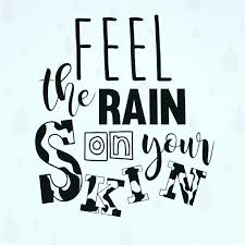 Feel The Rain On Your Skin Handlettering By Barbrusheson Word Drawings Creative Lettering Lettering