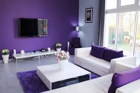 15 Gorgeous Living Room Green Purple Interior You Need To Try Purple Living Room Living Room Color Schemes Living Room White