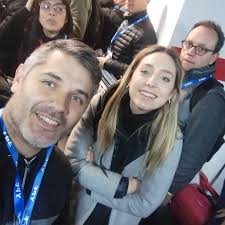 Zona mixta, luego del triunfo de la selección Argentina