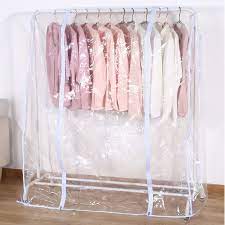 Simply essential™ garment rack with cover. Clear Waterproof Dustproof Zip Clothes Rail Cover Clothing Rack Cover Protector Bag Hanging Garment Suit Coat Storage Display Clothing Covers Aliexpress