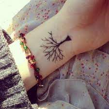Equally, placing them on the sides of the hand might work as well. 50 Beautiful Tree Tattoo Ideas For Women Mybodiart
