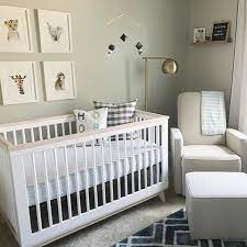 Simple And Chic Styling Win Every Time In The Nursery Photo Tram Alvarado Baby Boy Room Nursery Nursery Baby Room Baby Bedroom