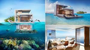 Dubai Floating Luxury Villa Floating Seahorse Icreatived Luxus Villa Villa Dubai
