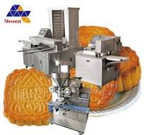 [Hot Item] Mochi Mooncake Production Line Pastry Filling Forming Molding  Machine with Tray Arranger