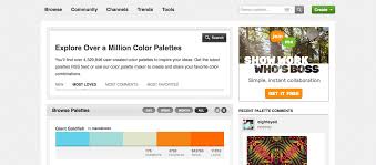 Color hex is a useful online tool with a collection of almost 40,000 color palettes that you can use in your projects. 13 Helpful Resources For Color Palette Inspiration