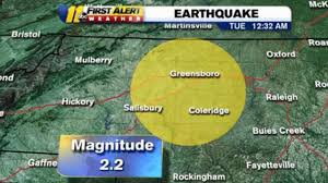 Earthquake Nc 2 2 Magnitude Earthquake Felt In Durham Alamance Counties Youtube