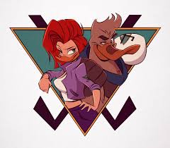 Mallory And Canard Redesign Cartoon Duck Cartoon Cartoon Drawings