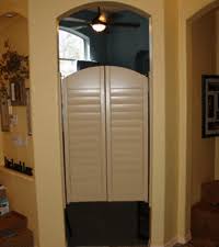 Bass Wood Shutters Wood Shutters Cafe Door Hacienda Decor