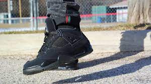 2020 Air Jordan 4 Black Cat Review On Feet Early Look Youtube