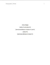 3 Authors 2 Affiliations Apa Title Page Template Title Page Template Cover Page Template Word