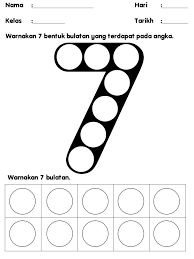 Gambar lembaran kerja mewarna i cikgu bahan bantu mengajar ini dipetik dari website berikut : Mari Mengenal Dan Menulis Nombor 1 Hingga 10 Untuk Pendidikan Khas Kitpramenulis