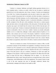 The underlying problem is due to the fact that the provision in the act itself has failed to lay down a proper legal framework as to what agreements are against public policy. Introduction Of Malaysian Contract Act 1950 Research Paper