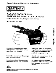To see if the unit has power push any button and the backlight behind the numbers will be lit. Craftsman 139 53990 Owner S Manual Pdf Download Manualslib