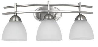 Patriot Lighting Meila 3 Light Brushed Nickel Led Vanity Light At Menards