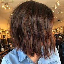 60 Beautiful And Convenient Medium Bob Hairstyles Medium Bob Hairstyles Choppy Bob Hairstyles Haircut For Thick Hair